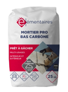 MORTIER PRO BAS CARBONE sac de 25kg  Les élémentaires
